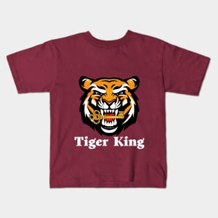 Tiger King Cat Kids T-Shirt